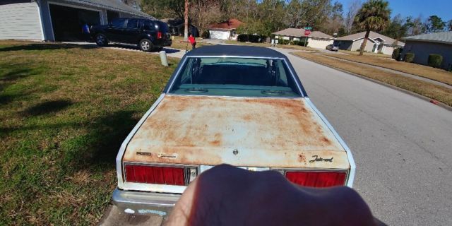 1982 Blue Ford Fairmont Sedan