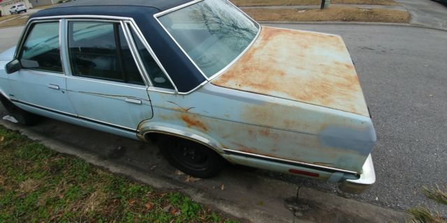 1982 Blue Ford Fairmont Sedan