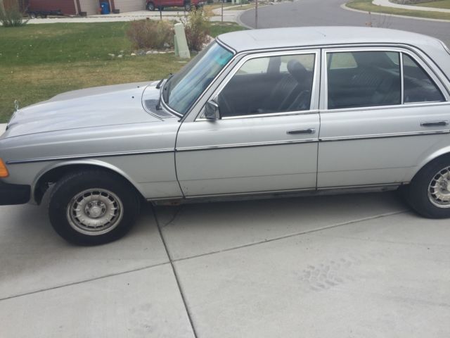 1982 Blue Mercedes-Benz 300-Series Sedan