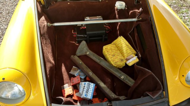 1982 Yellow Porsche 911 Coupe