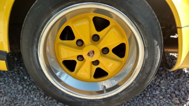 1982 Yellow Porsche 911 Coupe