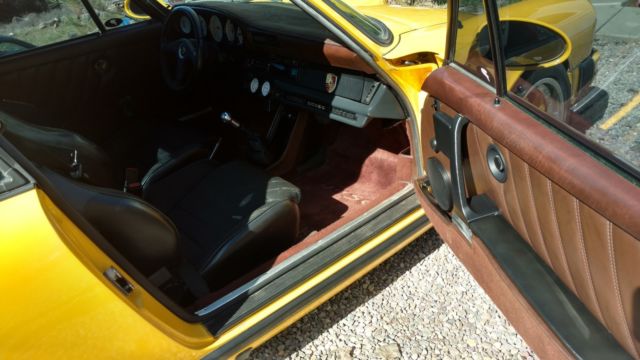 1982 Yellow Porsche 911 Coupe