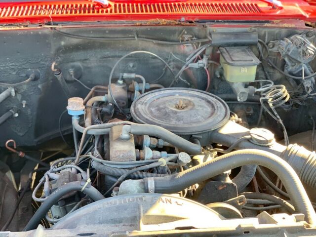 1982 Red Chevrolet C-10 Standard Cab Pickup