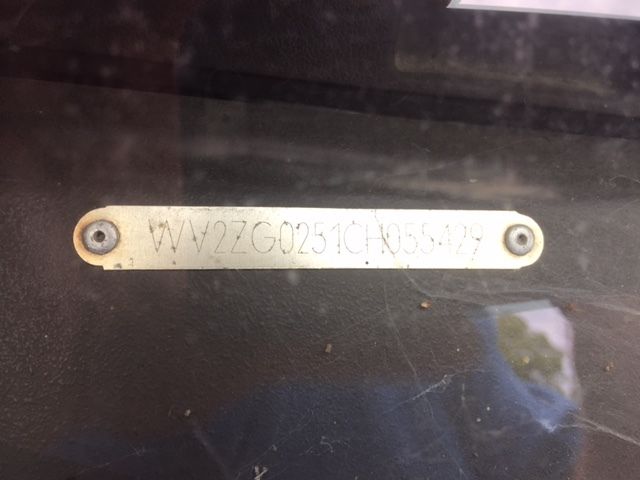 1982 Yellow Volkswagen Bus/Vanagon