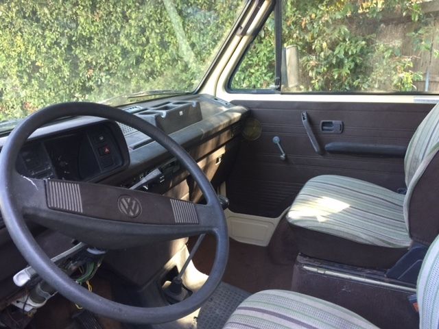 1982 Yellow Volkswagen Bus/Vanagon