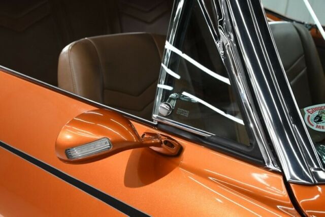 1967 Orange Chevrolet Camaro Convertible