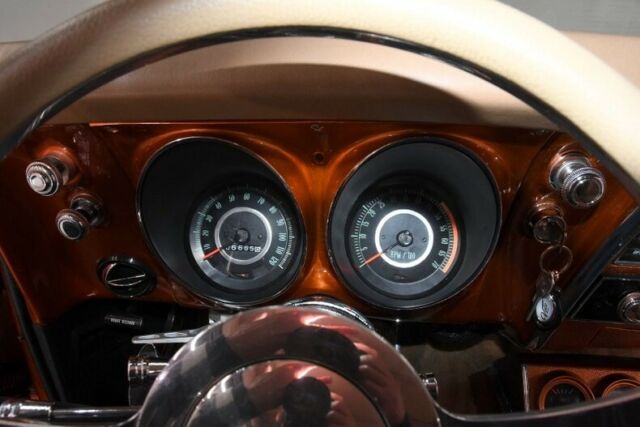 1967 Orange Chevrolet Camaro Convertible