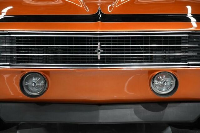 1967 Orange Chevrolet Camaro Convertible