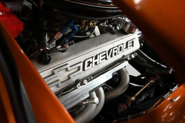 1967 Orange Chevrolet Camaro Convertible