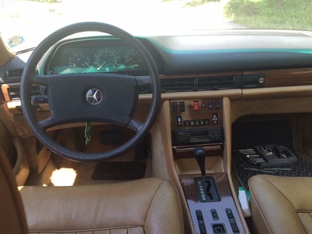 1982 Tan Mercedes-Benz 300-Series Sedan