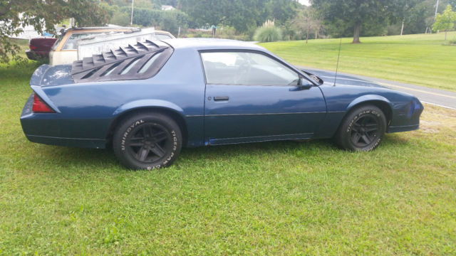 1983 Blue Chevrolet Camaro Coupe