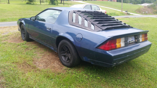 1983 Blue Chevrolet Camaro Coupe