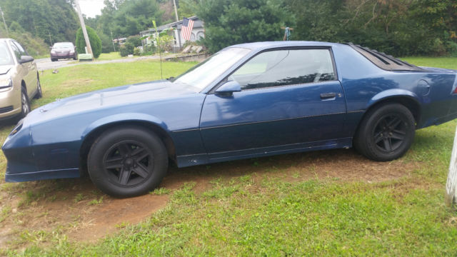 1983 Blue Chevrolet Camaro Coupe