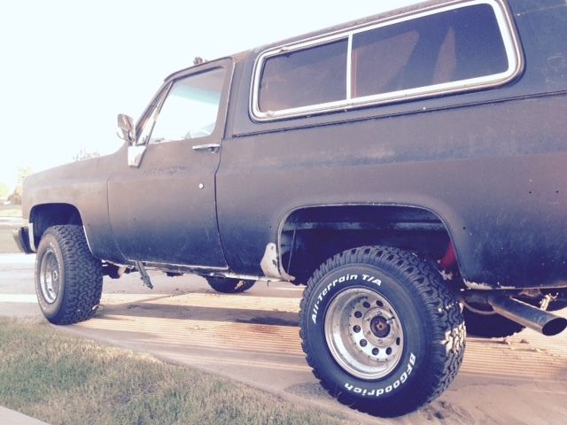1983 Black Chevrolet Blazer SUV