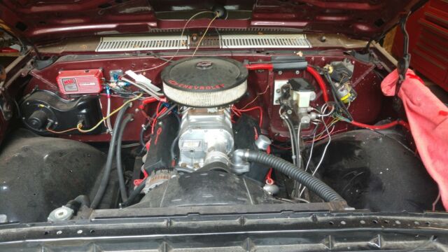 1983 Burgundy Chevrolet Other Pickups Standard Cab Pickup