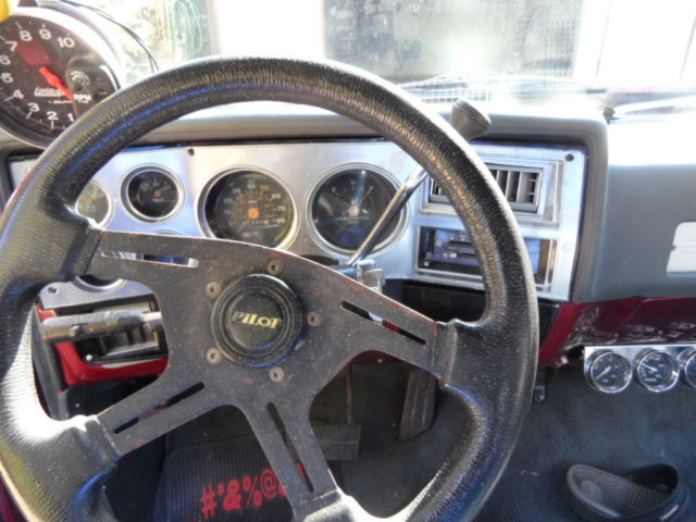 1983 Burgandy-Pearl Chevrolet C-10 SWB