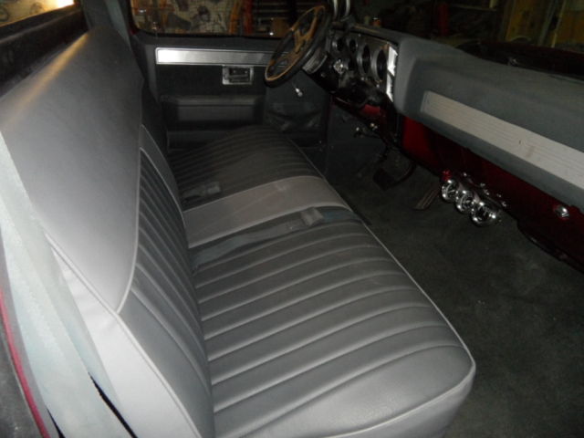 1983 Burgandy-Pearl Chevrolet C-10 SWB