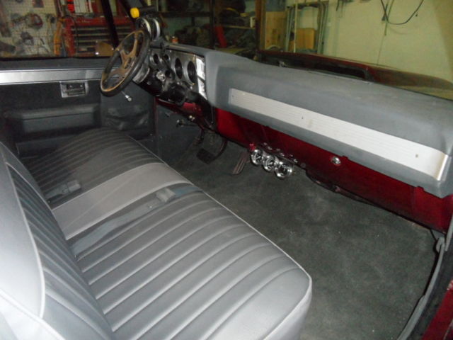 1983 Burgandy-Pearl Chevrolet C-10 SWB