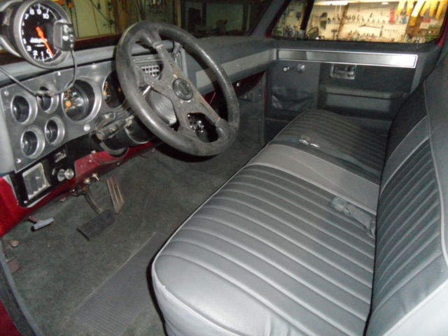 1983 Burgandy-Pearl Chevrolet C-10 SWB