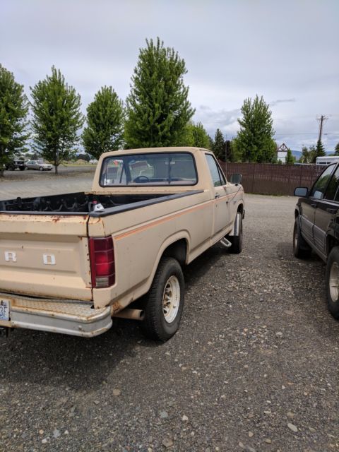 1983 Tan Ford F-250 Standard Cab Pickup