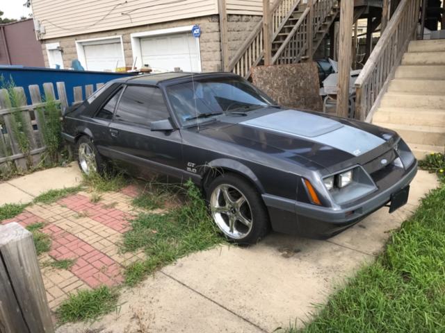 1983 Gray Ford Mustang Hatchback