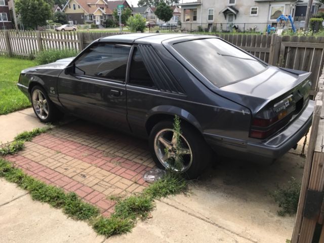 1983 Gray Ford Mustang Hatchback