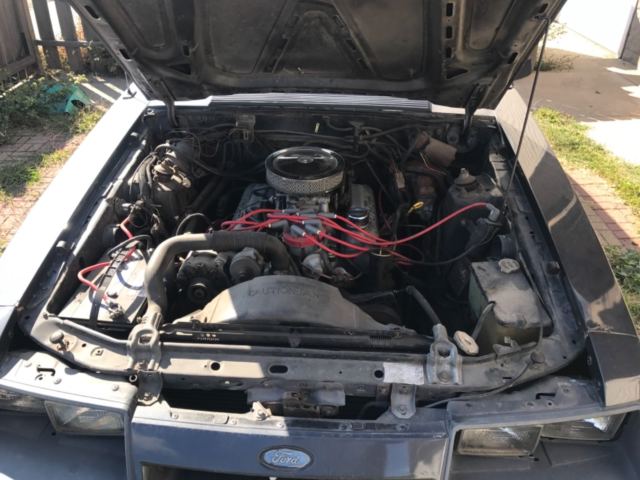 1983 Gray Ford Mustang Hatchback