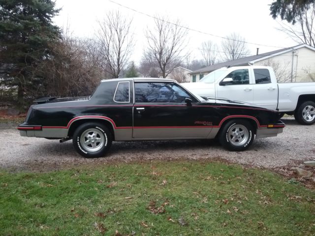 1983 Black Oldsmobile Cutlass Coupe