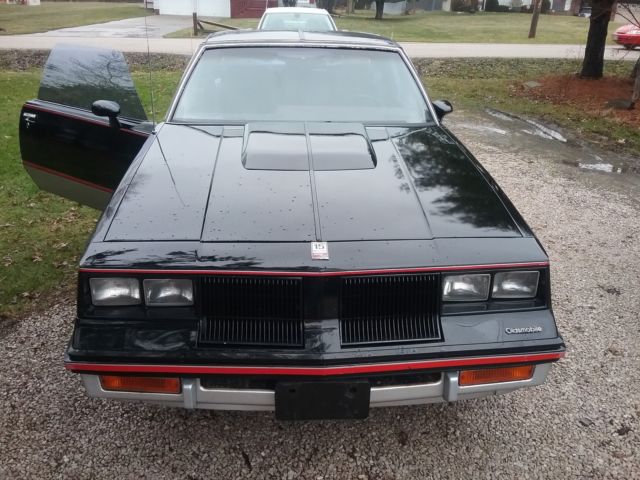 1983 Black Oldsmobile Cutlass Coupe