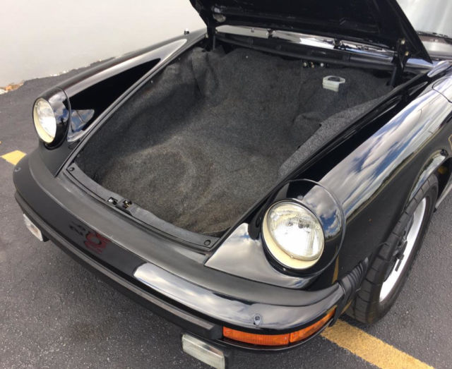 1983 Black Porsche 911 Coupe