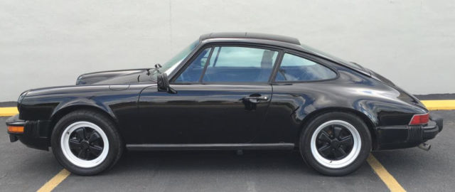 1983 Black Porsche 911 Coupe