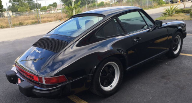 1983 Black Porsche 911 Coupe