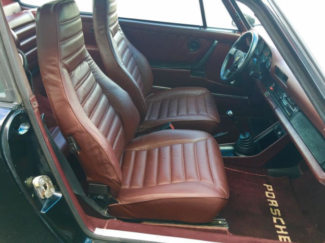 1983 Black Porsche 911 Coupe