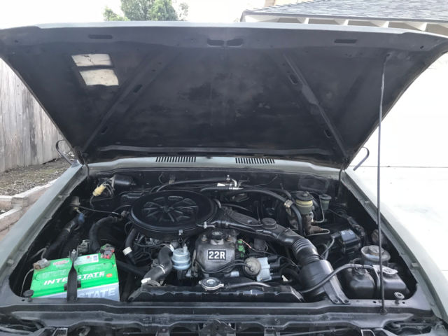 1983 Green Toyota Standar Pickup 4x4 Crew Cab Pickup