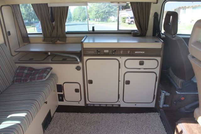 1983 White Volkswagen Bus/Vanagon Van Camper