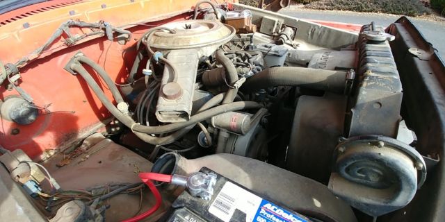 1979 Orange Ford F-250