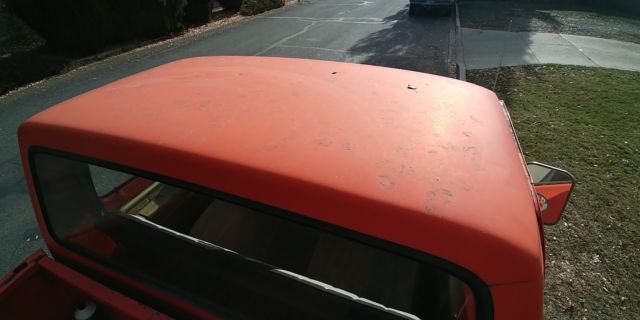 1979 Orange Ford F-250