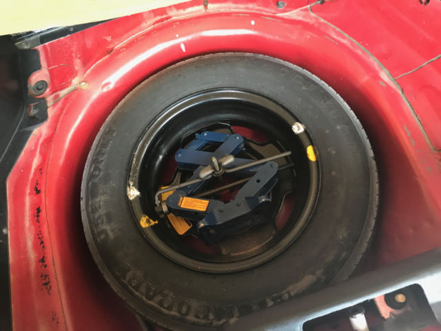 1983 Red Ford Mustang Hatchback