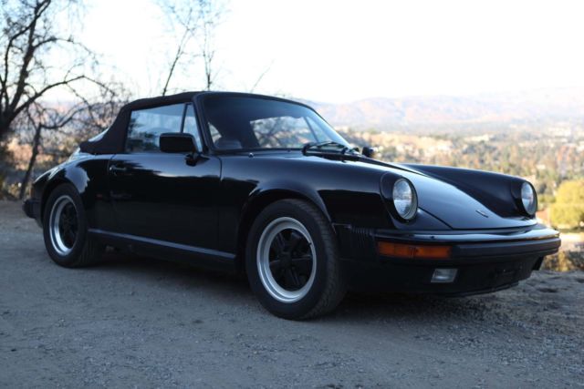 1984 Black Porsche 911