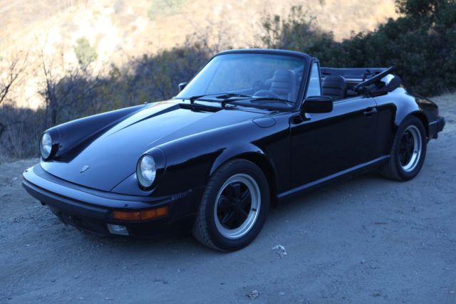 1984 Black Porsche 911