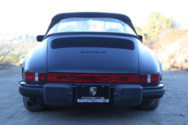 1984 Black Porsche 911