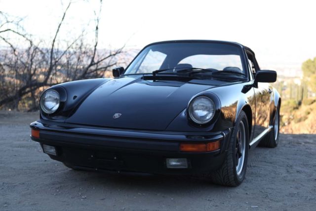 1984 Black Porsche 911