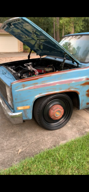 1984 Blue Chevrolet C-10 Standard Cab Pickup