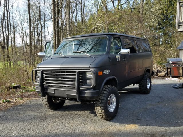 1984 Black Chevrolet Other Van