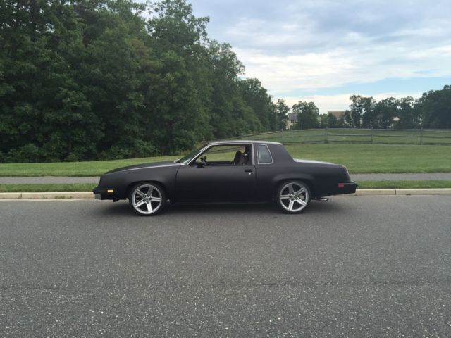 1984 Black Oldsmobile Cutlass Coupe