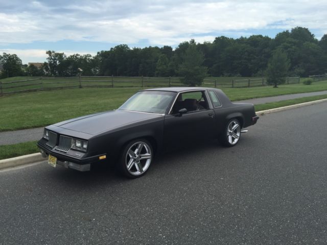 1984 Black Oldsmobile Cutlass Coupe
