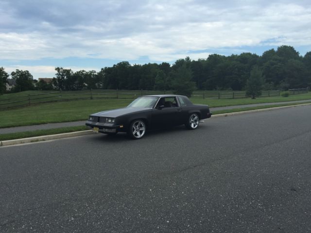 1984 Black Oldsmobile Cutlass Coupe