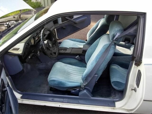 1984 White Pontiac Firebird Coupe