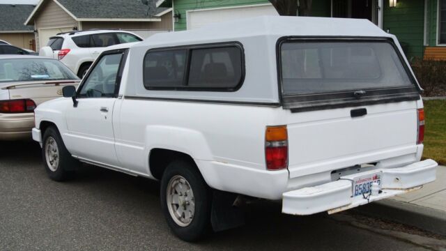 1984 White Toyota Other Crew Cab Pickup