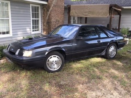 1984 Gray Ford Mustang Hatchback
